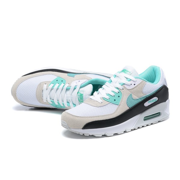 Nike Air Max 90 Herren Blau Beige Und Grau Schuhe