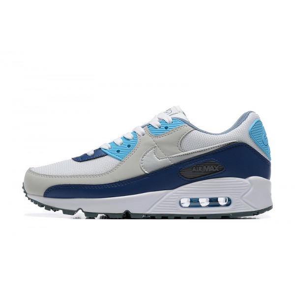 Nike Air Max 90 Herren Blau Weiß FD0664-400 Schuhe