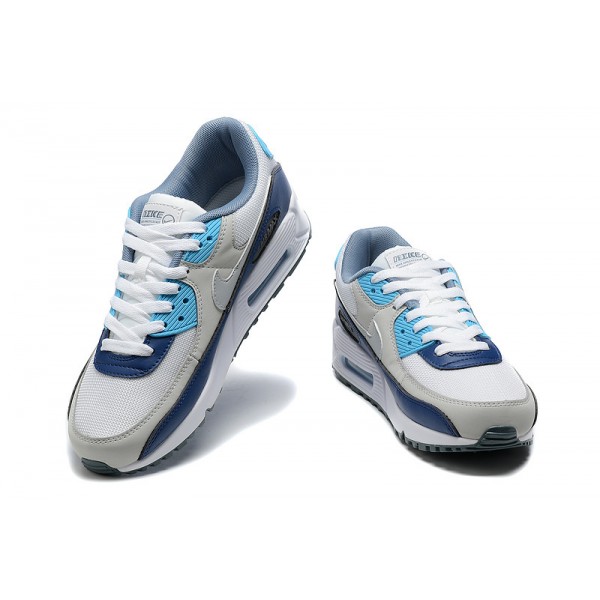 Nike Air Max 90 Herren Blau Weiß FD0664-400 Schuhe