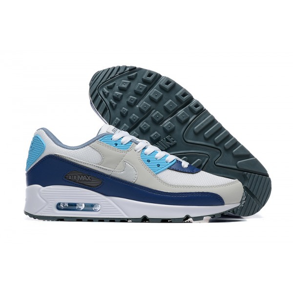 Nike Air Max 90 Herren Blau Weiß FD0664-400 Schuhe