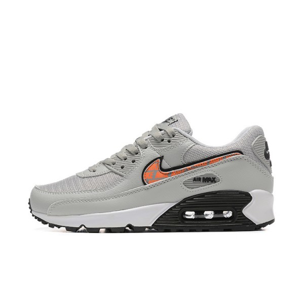 Nike Air Max 90 Herren Grau Orange Schuhe