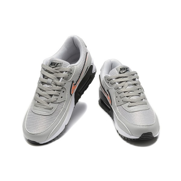 Nike Air Max 90 Herren Grau Orange Schuhe