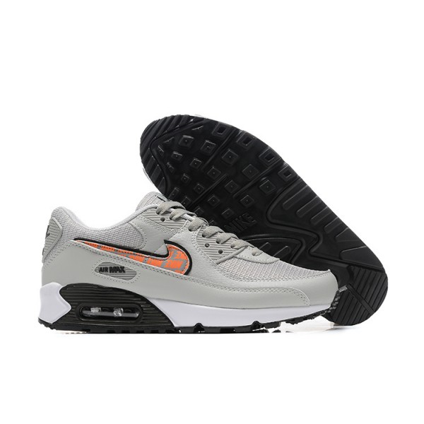 Nike Air Max 90 Herren Grau Orange Schuhe