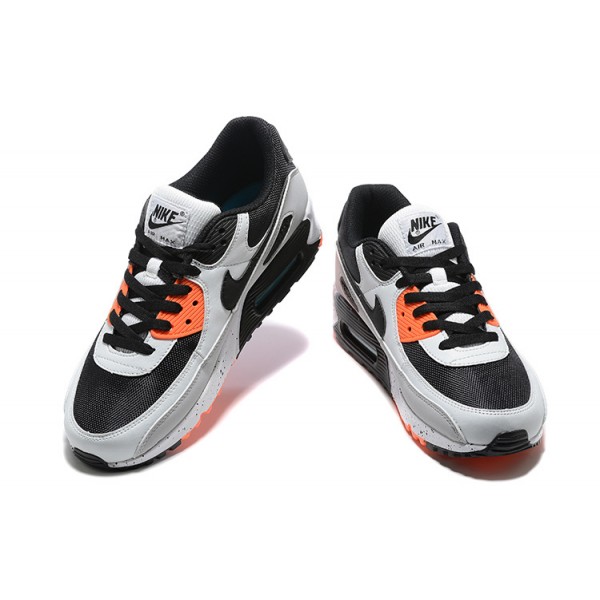 Nike Air Max 90 Herren Orange Schwarz DC9845-100 Schuhe