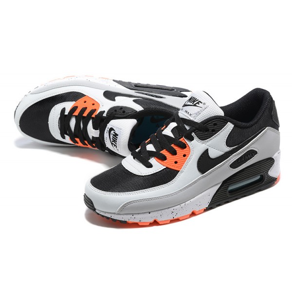 Nike Air Max 90 Herren Orange Schwarz DC9845-100 Schuhe