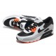 Nike Air Max 90 Herren Orange Schwarz DC9845-100 Schuhe