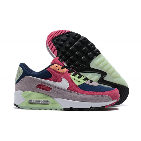 Nike Air Max 90 Herren Rosa Grün DM0035-500 Schuhe