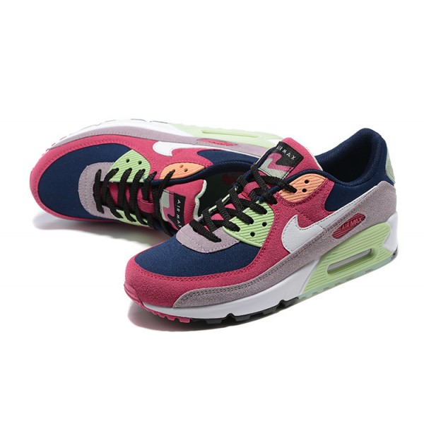 Nike Air Max 90 Herren Rosa Grün DM0035-500 Schuhe