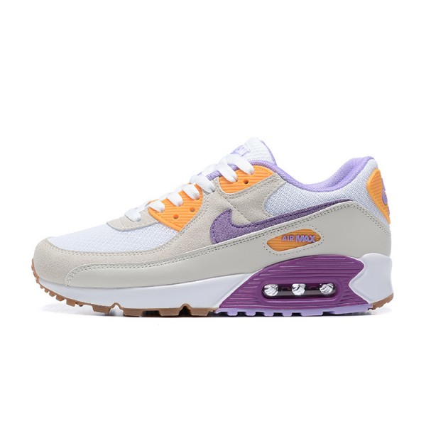 Nike Air Max 90 Herren Lila Weiß Schuhe