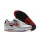 Nike Air Max 90 Herren Silber Rot Schuhe