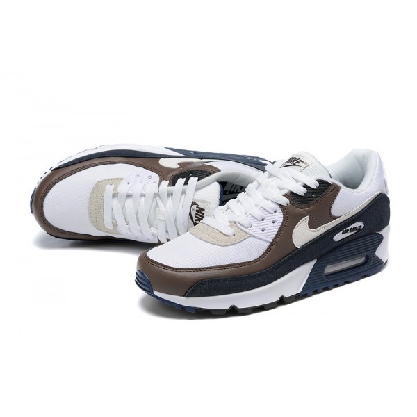 Nike Air Max 90 Herren Weiß Braun DZ3522-002 Schuhe