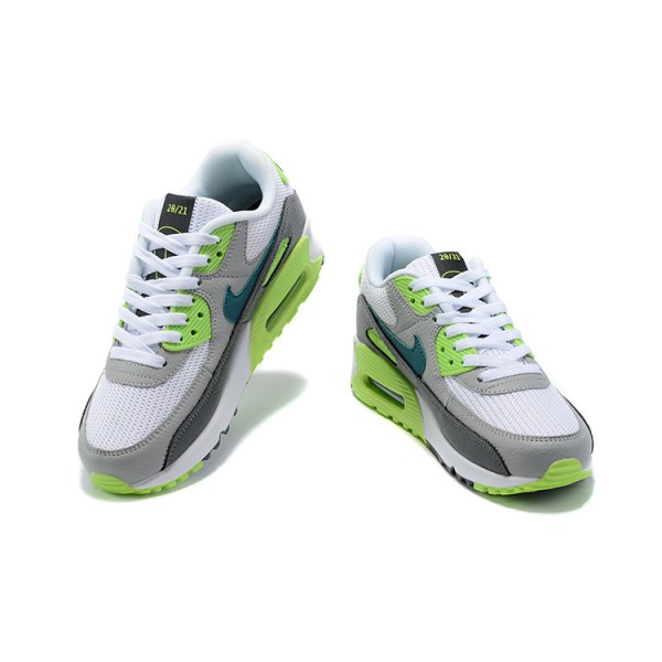 Nike Air Max 90 Herren Weiß Grau DJ6897-100 Schuhe