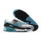 Nike Air Max 90 Herren Weiß Grau Und Blau Schuhe