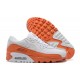 Nike Air Max 90 Herren Weiß Orange DM0958-100 Schuhe