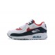 Nike Air Max 90 Herren Weiß Rot DJ5170-100 Schuhe