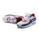 Nike Air Max 90 Herren Weiß Rot DJ5170-100 Schuhe