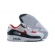 Nike Air Max 90 Herren Weiß Rot DJ5170-100 Schuhe