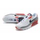 Nike Air Max 90 Herren Weiß Rot Schuhe