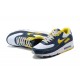 Nike Air Max 90 Herren Gelb Blau DC9845-101 Schuhe