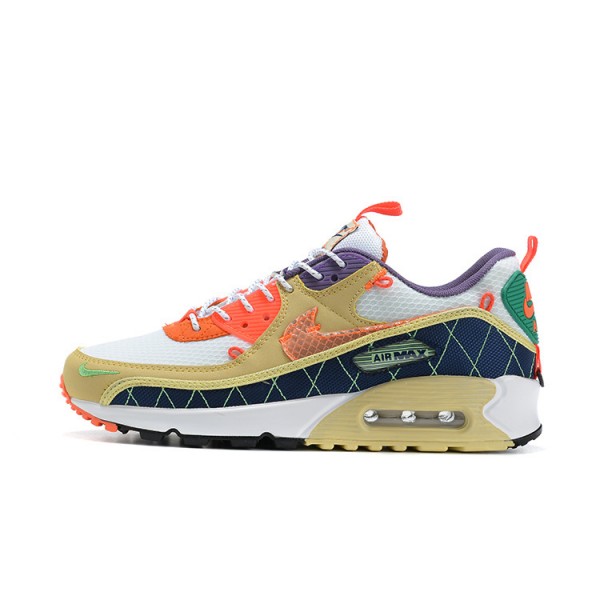 Nike Air Max 90 Herren Gelb Orange CZ9078-784 Schuhe