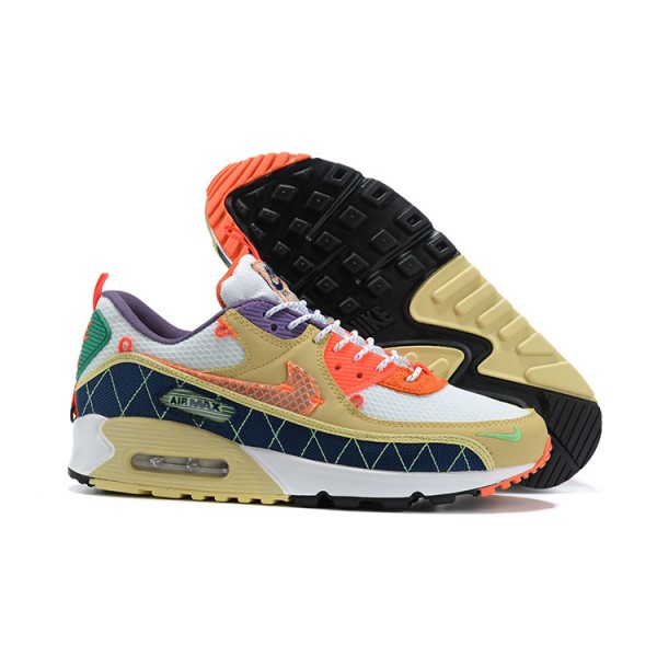 Nike Air Max 90 Herren Gelb Orange CZ9078-784 Schuhe