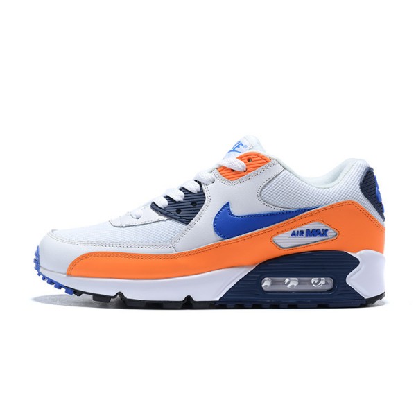 Nike Air Max 90 Damen/Herren Orange Blau AJ1285-104 Schuhe