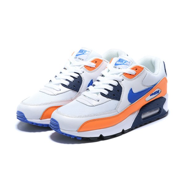 Nike Air Max 90 Damen/Herren Orange Blau AJ1285-104 Schuhe