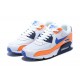 Nike Air Max 90 Damen/Herren Orange Blau AJ1285-104 Schuhe