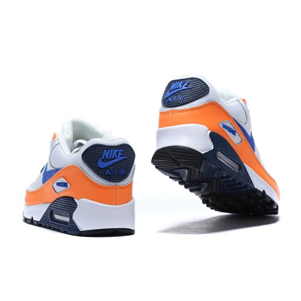 Nike Air Max 90 Damen/Herren Orange Blau AJ1285-104 Schuhe