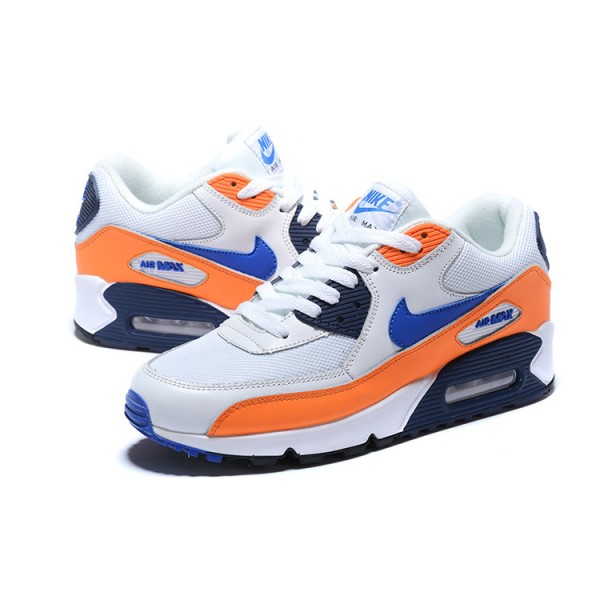 Nike Air Max 90 Damen/Herren Orange Blau AJ1285-104 Schuhe