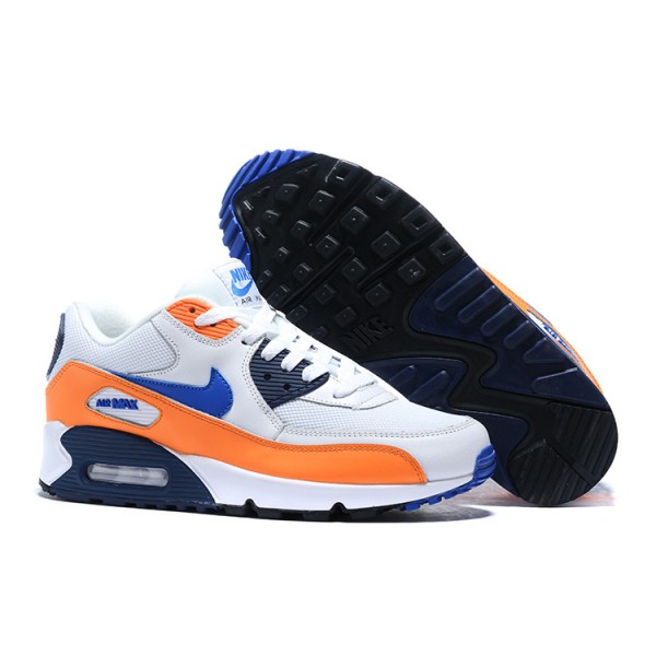 Nike Air Max 90 Damen/Herren Orange Blau AJ1285-104 Schuhe