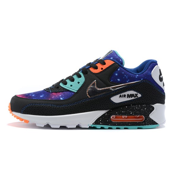 Nike Air Max 90 Damen/Herren Supernova Blau Weiß CW6018-001 Schuhe