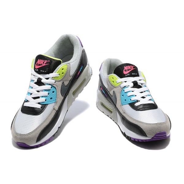 Nike Air Max 90 Damen Schwarz Grau DR9900-100 Schuhe