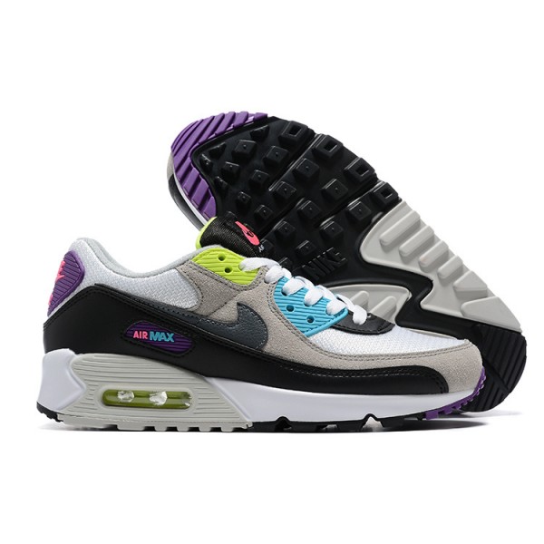 Nike Air Max 90 Damen Schwarz Grau DR9900-100 Schuhe