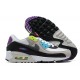 Nike Air Max 90 Damen Schwarz Grau DR9900-100 Schuhe