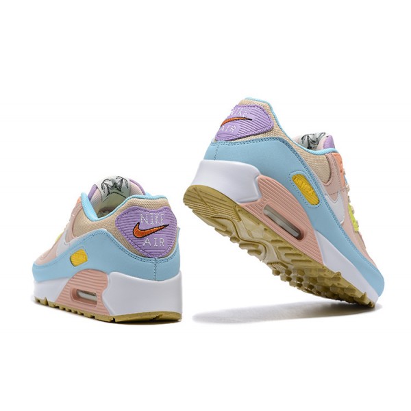 Nike Air Max 90 Damen Rosa Blau DJ9997-100 Schuhe