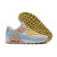 Nike Air Max 90 Damen Rosa Blau DJ9997-100 Schuhe