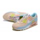 Nike Air Max 90 Damen Rosa Blau DJ9997-100 Schuhe