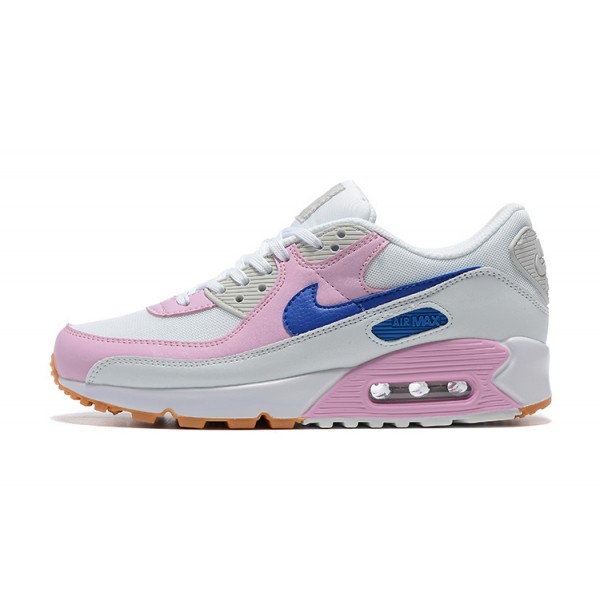 Nike Air Max 90 Damen Weiß Rosa DX3316-100 Schuhe