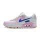 Nike Air Max 90 Damen Weiß Rosa DX3316-100 Schuhe