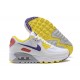 Nike Air Max 90 Damen Weiß Gelb Schuhe