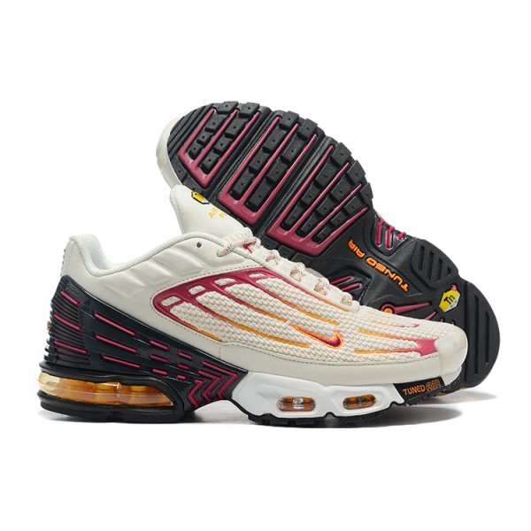 Nike Air Max Plus 3 Herren Beige Rot DX2664-001 Schuhe