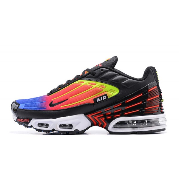 Nike Air Max Plus 3 Herren Schwarz Blau Rot DR8602-001 Schuhe