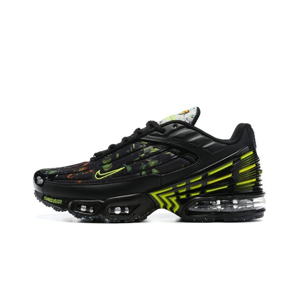 Nike Air Max Plus 3 Herren Schwarz Grün DM9097-001  Schuhe