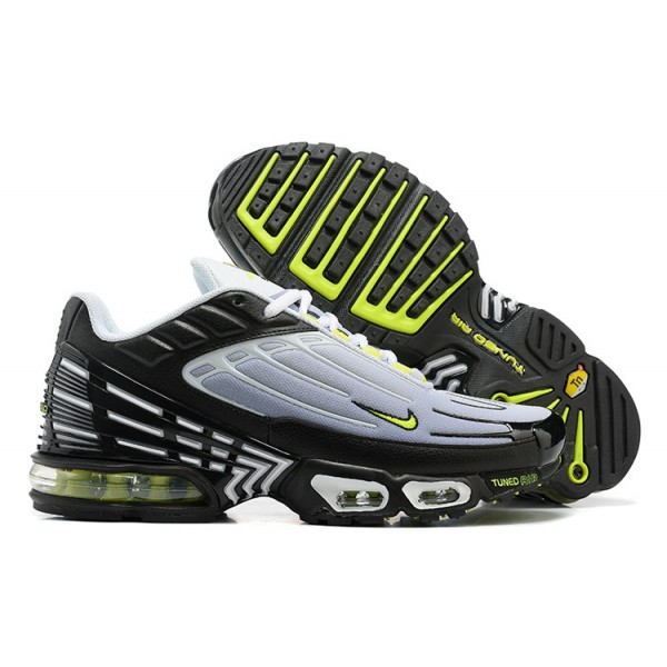 Nike Air Max Plus 3 Herren Schwarz Grau Und Grün Schuhe