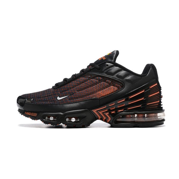 Nike Air Max Plus 3 Herren Schwarz Orange FB3352-001 Schuhe