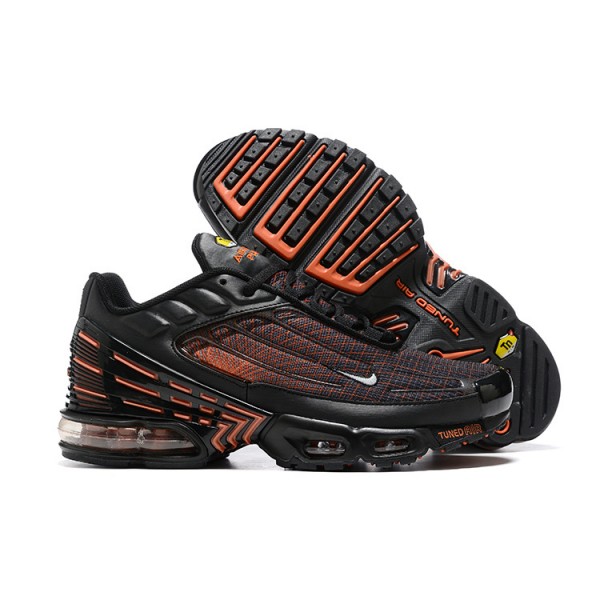 Nike Air Max Plus 3 Herren Schwarz Orange FB3352-001 Schuhe