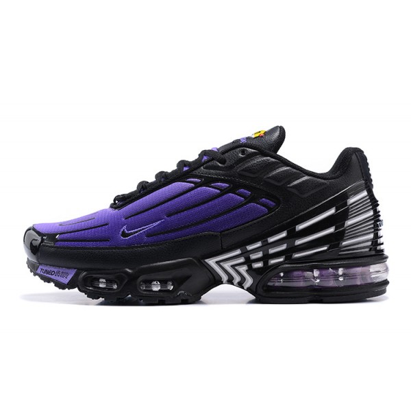 Nike Air Max Plus 3 Herren Schwarz Lila CD7005-100 Schuhe