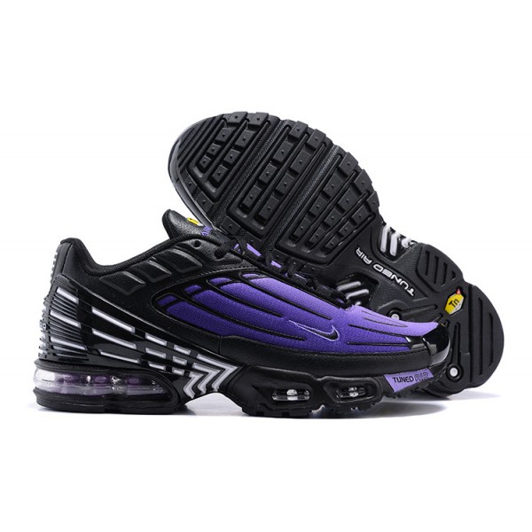 Nike Air Max Plus 3 Herren Schwarz Lila CD7005-100 Schuhe