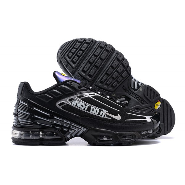 Nike Air Max Plus 3 Herren Schwarz Silber Schuhe